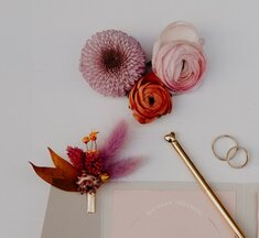 haarspeld droogbloemen