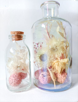 Droogbloemen in fles SWEET