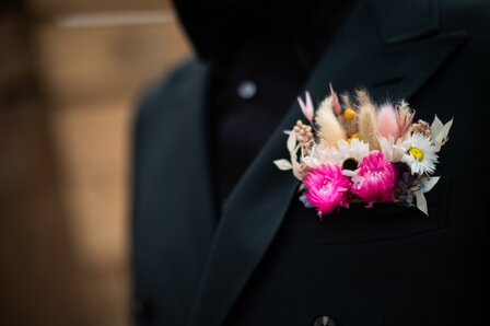 Zak corsage Boutonniere