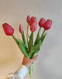 Boeket nep tulpen 