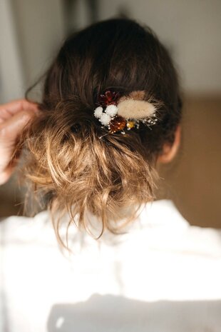 droogbloemen haarspeldjes haar sieraad 