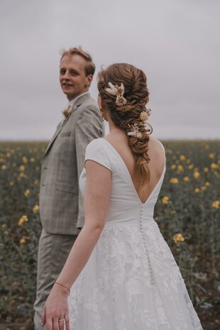 Droogbloemen haarspeldjes