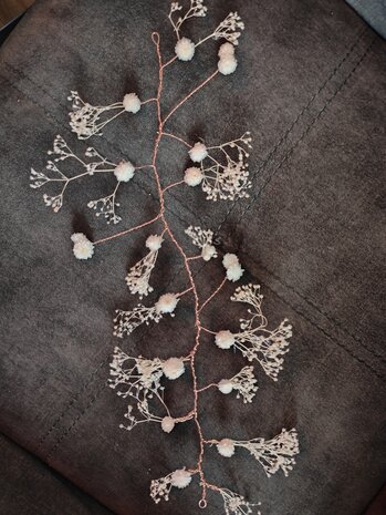 Haar sieraad bloemen slinger
