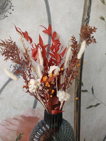 fleurig boeket droogbloemen