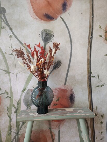 droogbloemen boeket fleurig