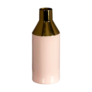 Vaas gouden hals PINK Vaas gouden hals PINK