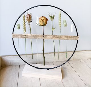 Droogbloemen krans bloomring AMELIA Droogbloemen krans bloomring AMELIA