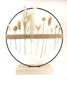 Droogbloemen krans bloomring AMELIA Droogbloemen krans bloomring AMELIA