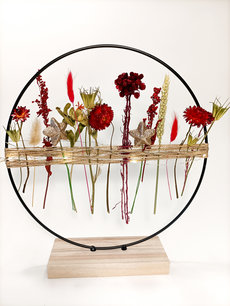 Droogbloemen krans BLOOMRING GREEN Droogbloemen krans BLOOMRING GREEN