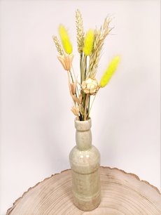 Set vaas met droogbloemen GREEN Set vaas met droogbloemen GREEN