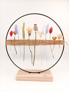 Droogbloemen krans bloomring LENTE Droogbloemen krans bloomring LENTE